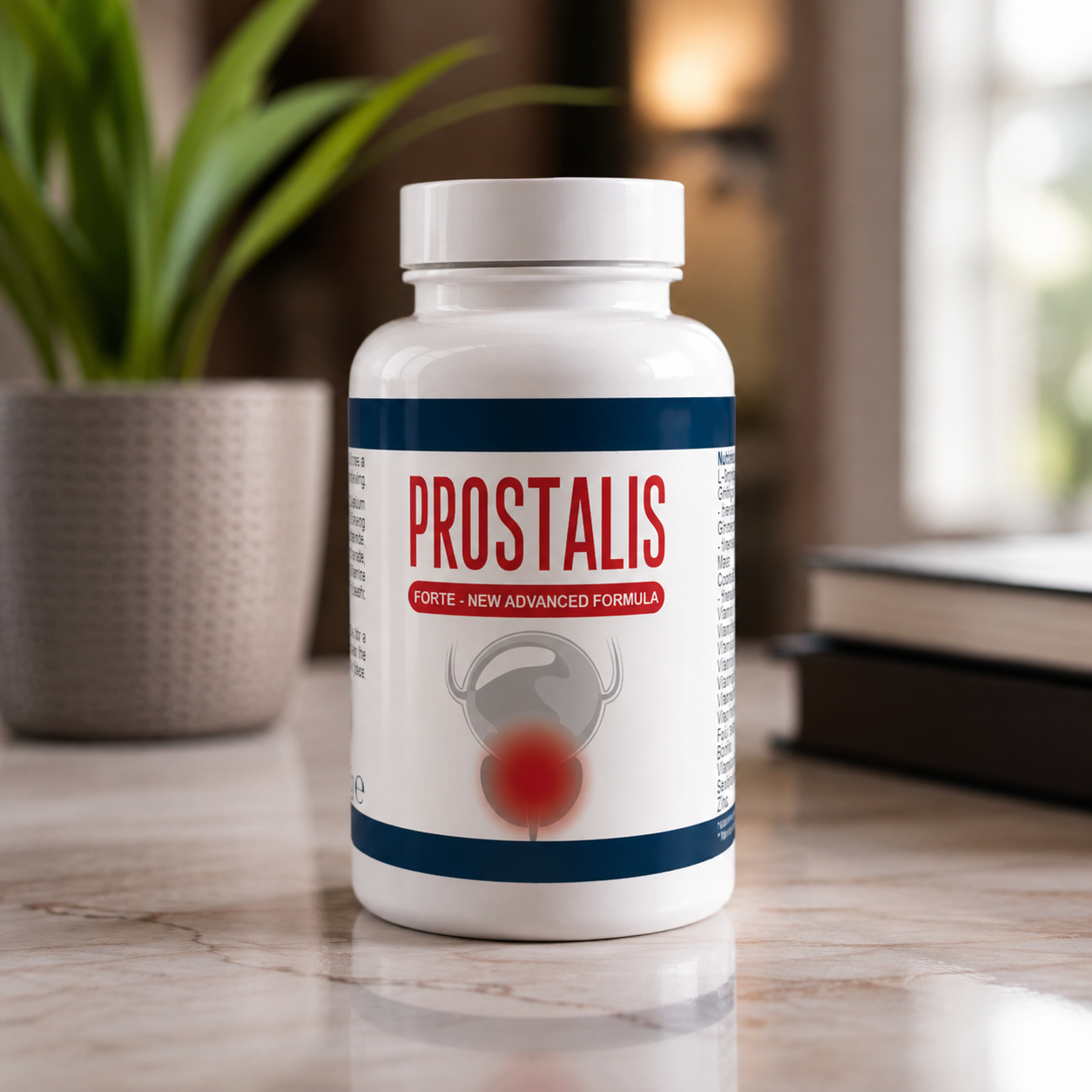 Prostalis Produktfoto auf einem Tisch
